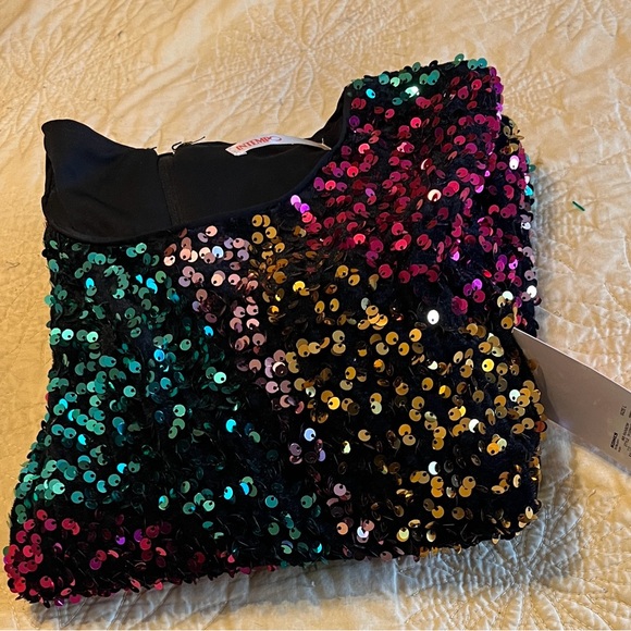 Multicolor Sequin Top - Picture 12 of 15